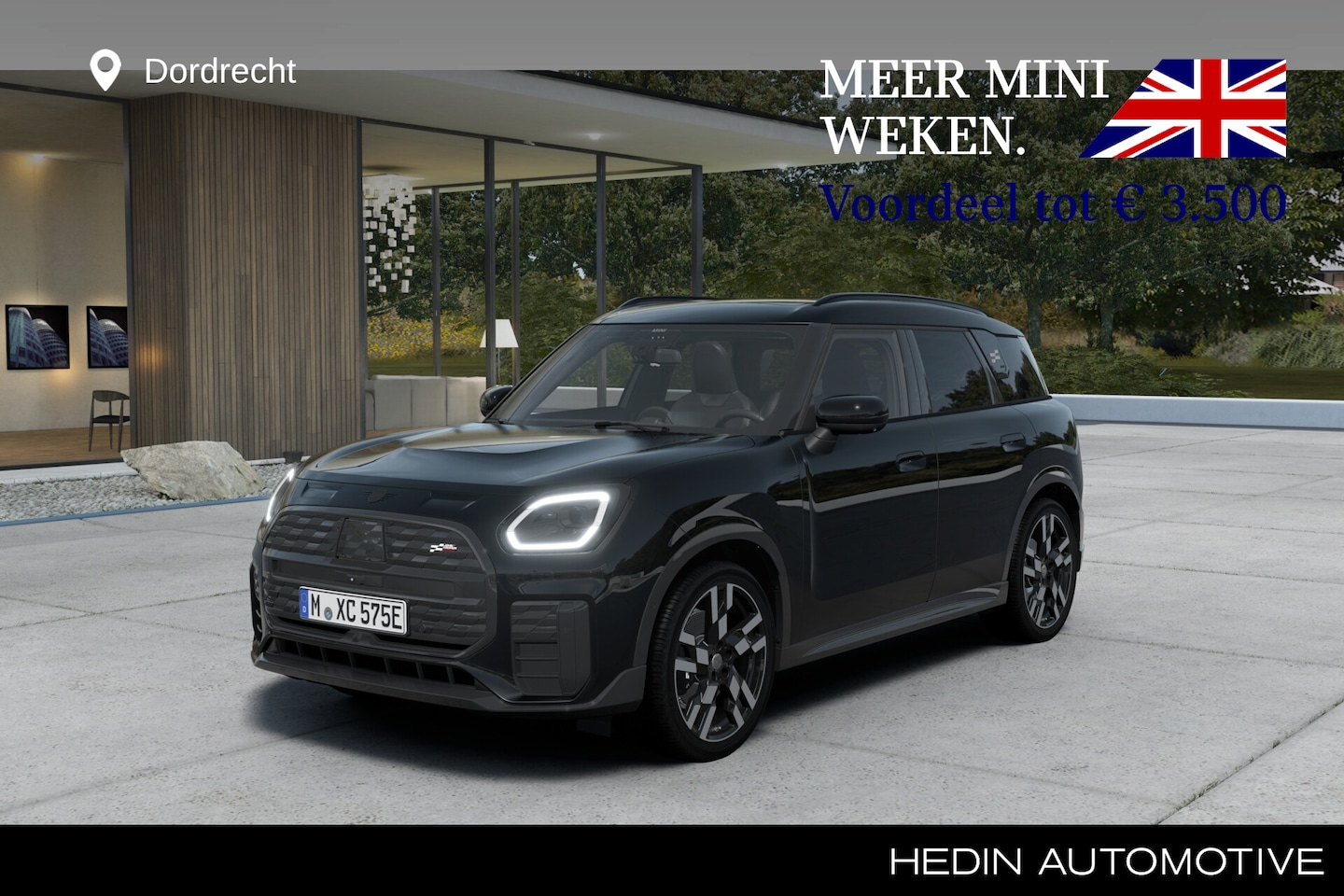 MINI Countryman - E John Cooper Works 66.5 kWh Pakket L | Panoramadak | Stoelverwarming | 360 graden camera - AutoWereld.nl