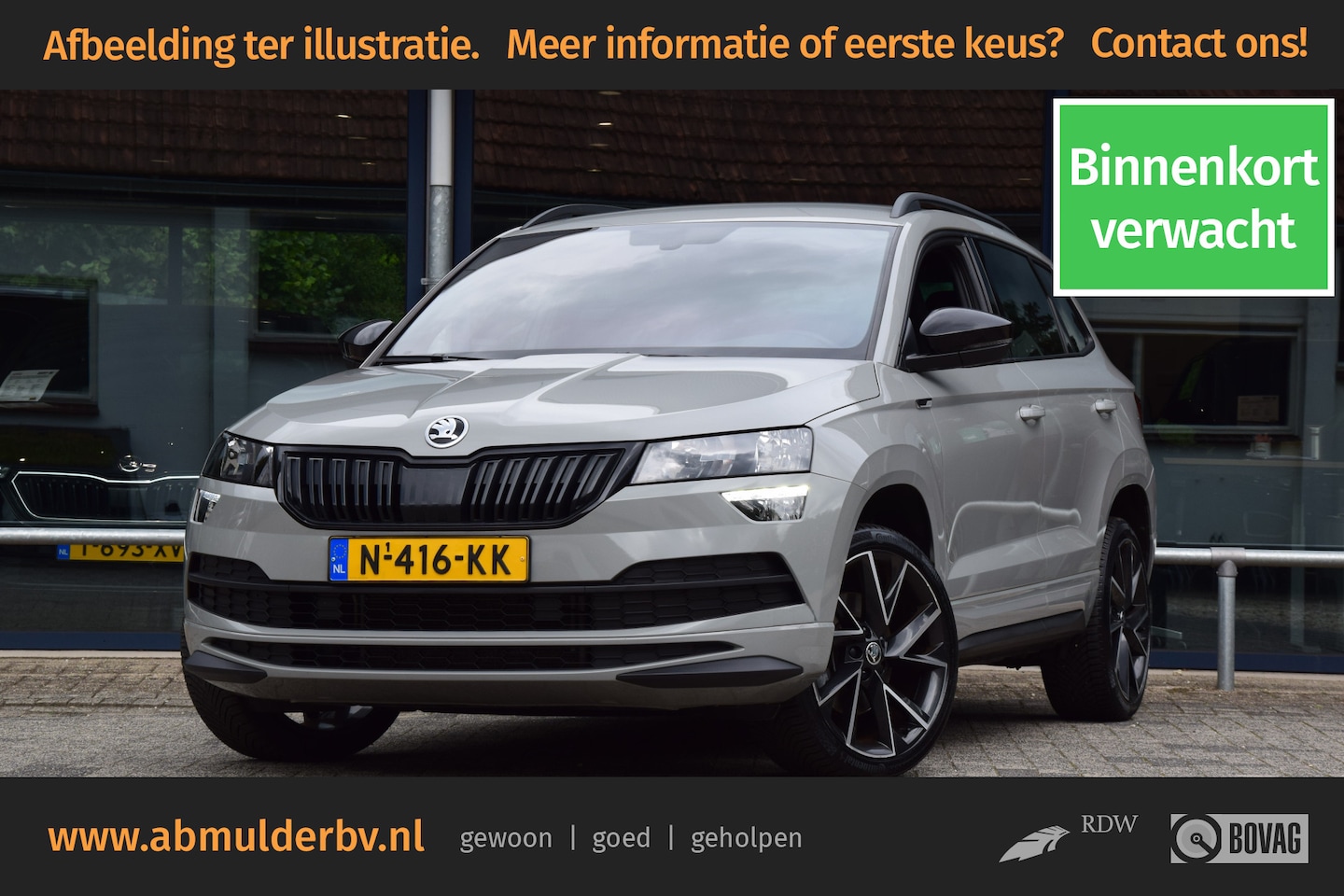 Skoda Karoq - 1.5 TSI 150PK ACT Sportline Business DSG Automaat | BOVAG Garantie | Vitrual Dashboard | A - AutoWereld.nl