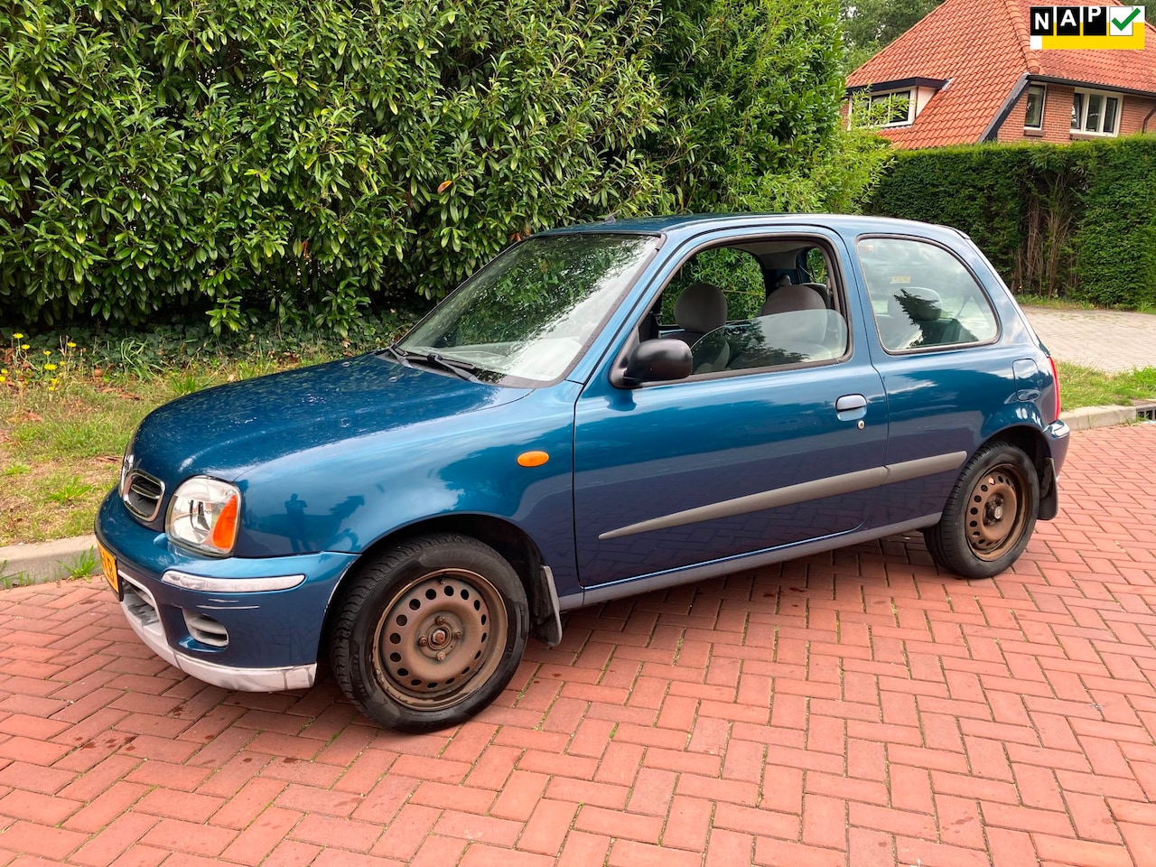 Nissan Micra - 1.0 Comfort CVT automaat met nieuwe apk en n.a.p leuke auto - AutoWereld.nl