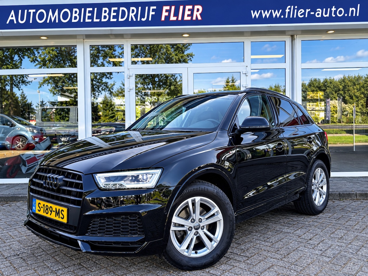 Audi Q3 - 1.4 TFSI CoD Sport Pro Line S | Black | LEDER | PDC | Camera | - AutoWereld.nl
