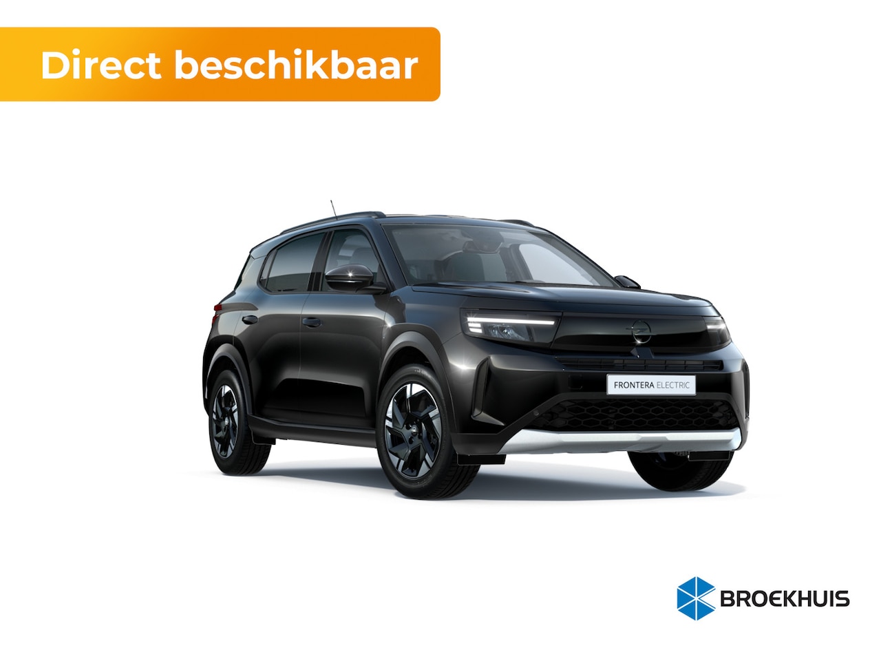Opel Frontera - GS - Electric | 11 kW boordlader | 17" Lichtmetalen velgen in Zwart met 215/60 R17 banden - AutoWereld.nl