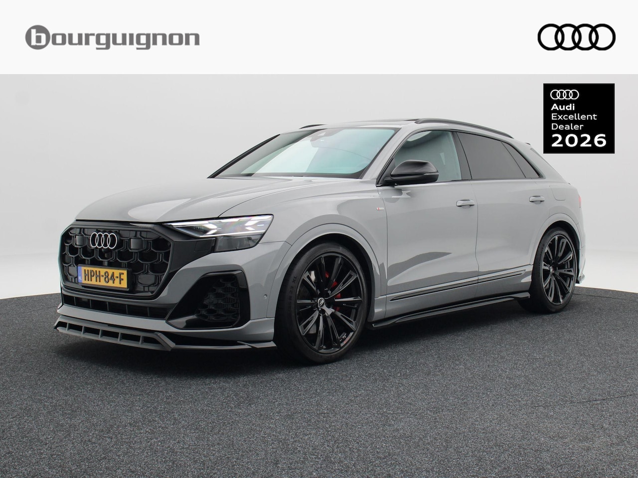 Audi Q8 - 60 TFSi e 490 Pk quattro S-Line Competition | Trekhaak | Carplay | B&O Advanced | Luchtver - AutoWereld.nl