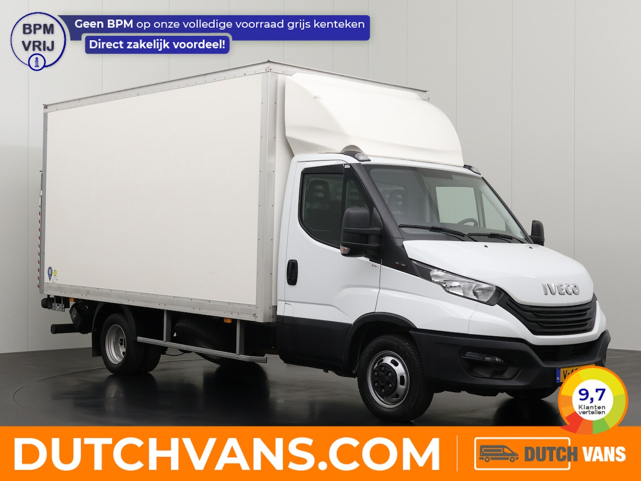 Iveco Daily - 35C16 3.0L Bakwagen+Laadklep | Dakspoiler | Airco | Cruise | 3-Zits - AutoWereld.nl