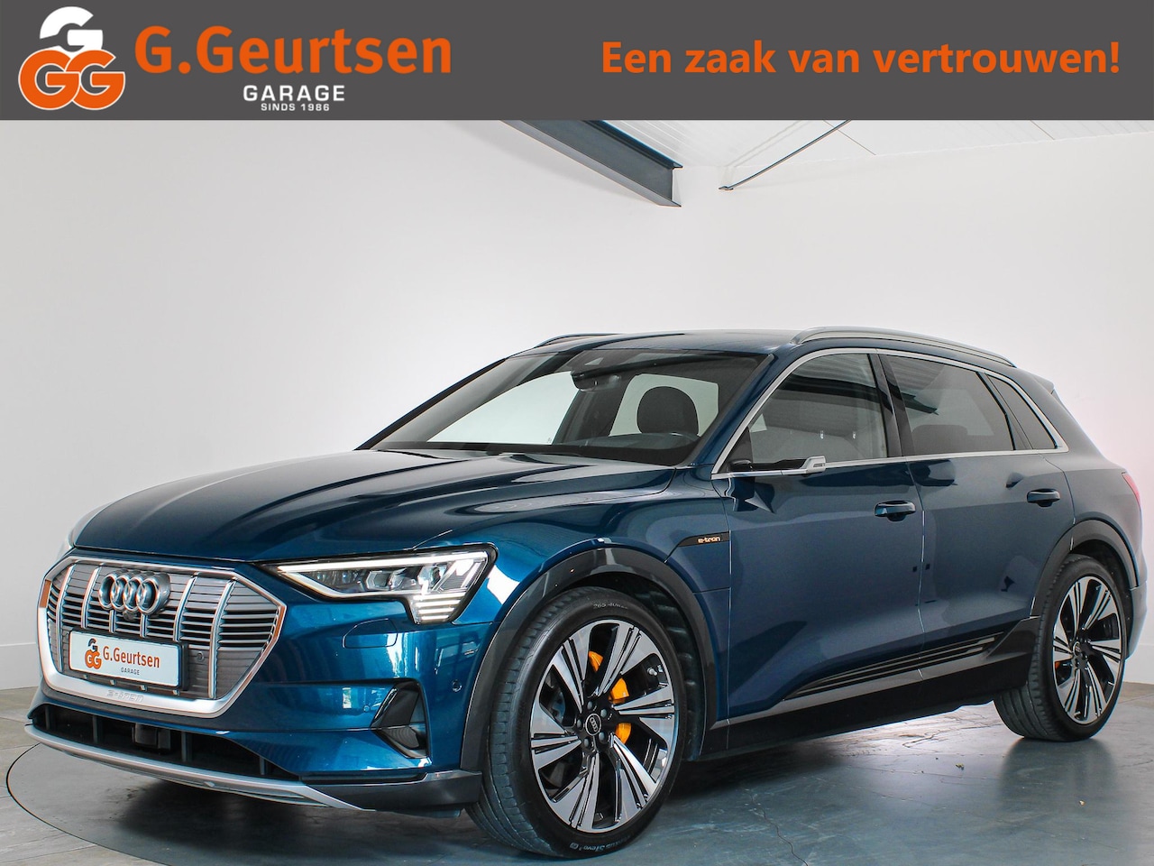 Audi e-tron - e-tron 55 quattro advanced Pro Line Plus 95 kWh Luchtvering, Leder, 22''inch, Memory, 360C - AutoWereld.nl