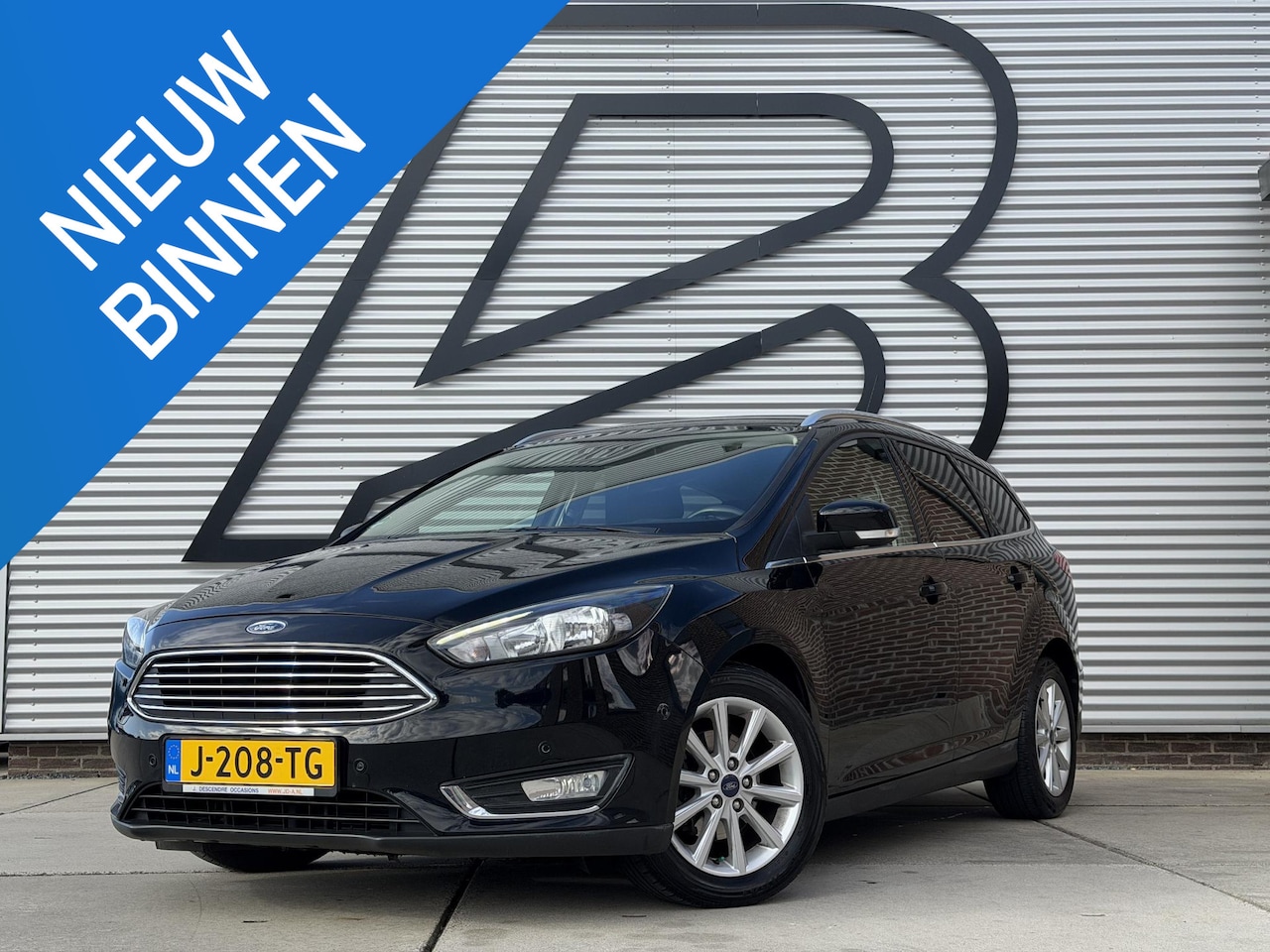 Ford Focus Wagon - 1.0 Titanium 1e Eigenaar|Navi|Clima|Cruise|Stoelverwarming|PDC V+A|Nieuwe APK bij Afleveri - AutoWereld.nl
