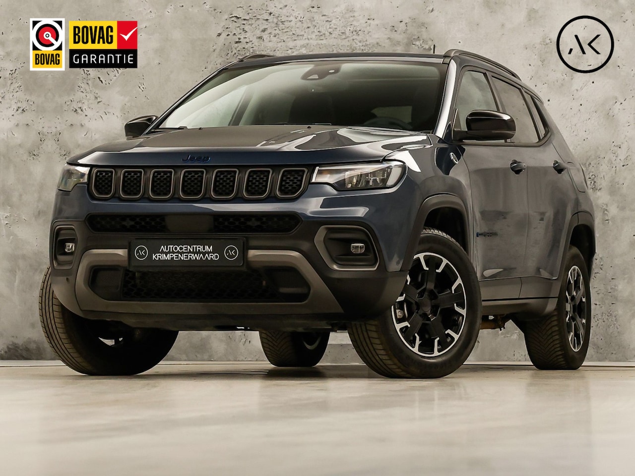 Jeep Compass - 4xe 240 Plug-in Hybrid Electric Trailhawk 240Pk Automaat (PANORAMADAK, VIRTUAL COCKPIT, AP - AutoWereld.nl