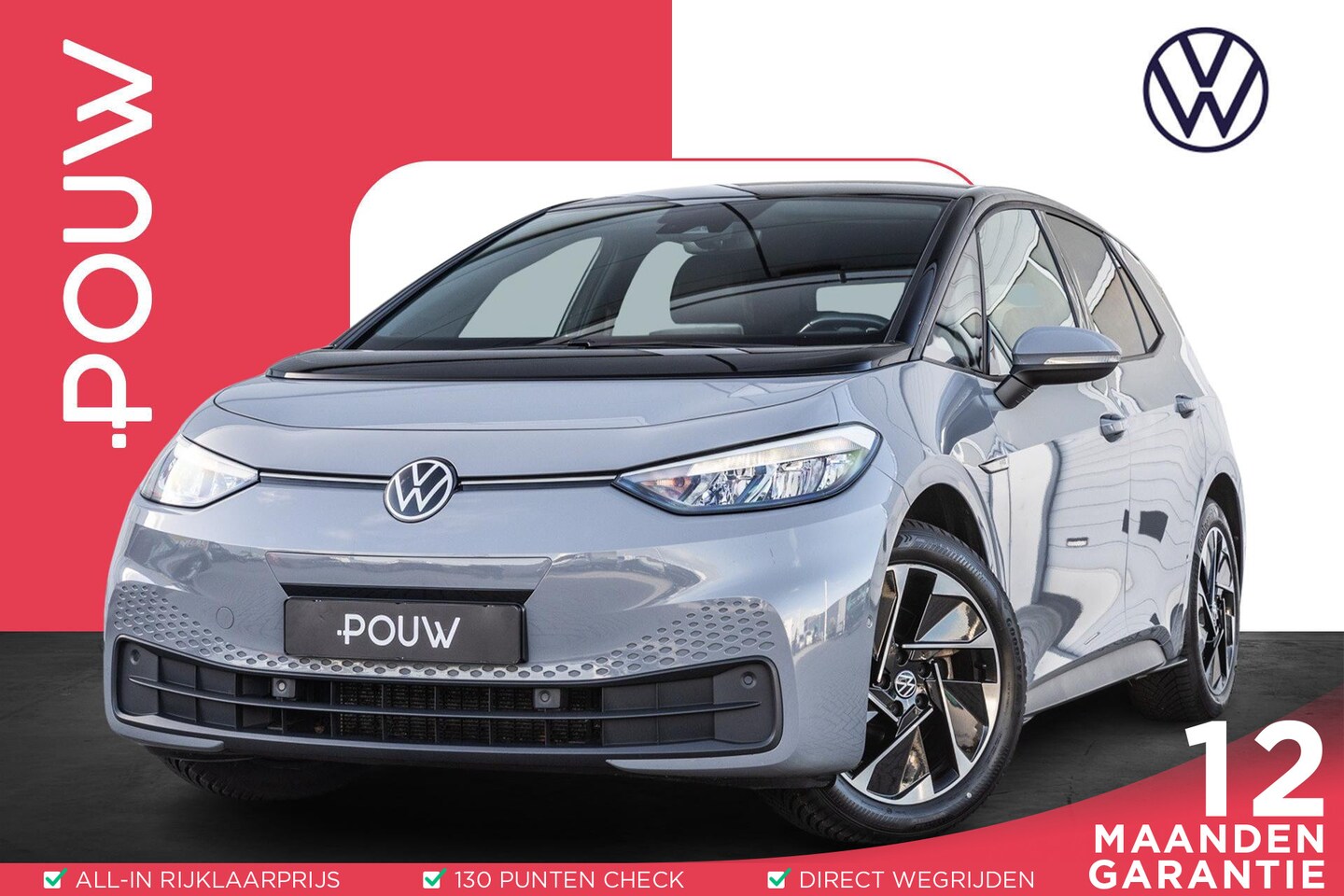 Volkswagen ID.3 - 204pk Pro Edition Advantage 58 kWh | SoH 95% | Navigatie | Stoelverwarming | Achteruitrijc - AutoWereld.nl