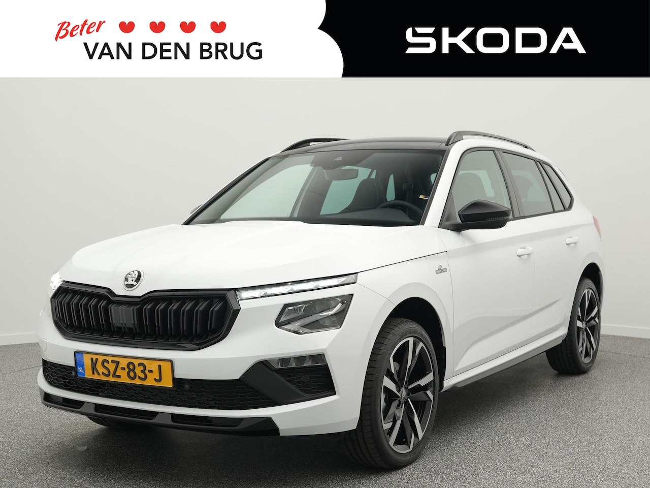 Skoda Kamiq - 1.0 TSI 115pk Monte Carlo | Panoramadak | Trekhaak | Cruise control | Navigatie | Stoelver - AutoWereld.nl