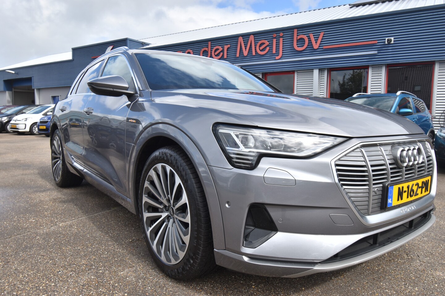 Audi e-tron - 55 quattro Advanced edition 95 kWh , SOH 90.45 % , LUCHTVERING , VIRTUAL COCKPIT , LMV 21 - AutoWereld.nl