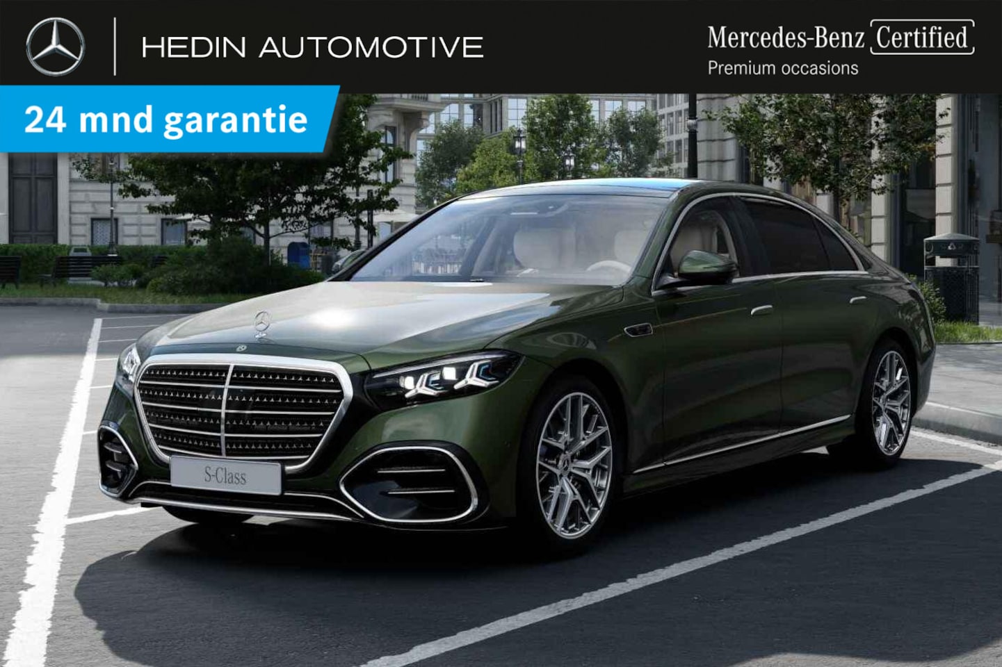 Mercedes-Benz S-klasse - S 580e Lang Automaat 4MATIC AMG Line | MANUFAKTUR | Premium Plus Pakket | Executive Stoele - AutoWereld.nl