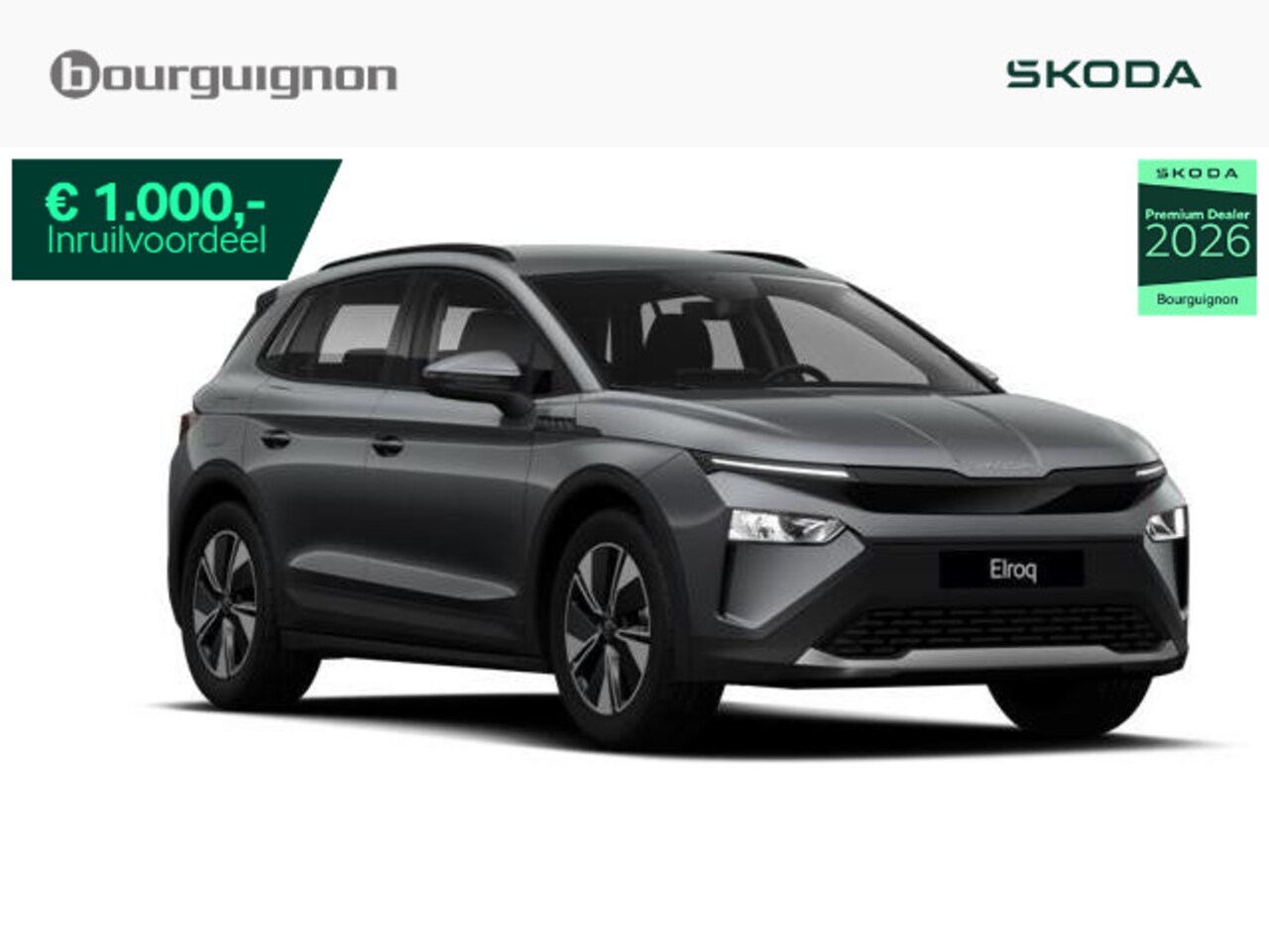 Skoda Elroq - Selection 60 | 190PK | Achteruitrijcamera | Trekhaak | Adaptive cruise control - AutoWereld.nl