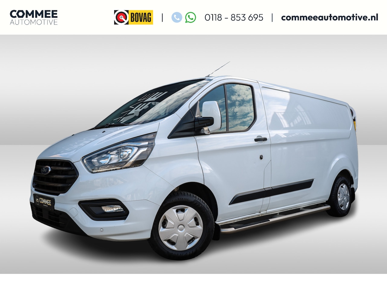Ford Transit Custom - 300 2.0 TDCI L2H1 Trend AC I Cr.Contr. Sidebars I 2.8T Trekgewicht - AutoWereld.nl