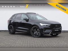 Volvo XC60 - T6 350PK Automaat AWD Ultra Black Edition Trekhaak / Luchtvering / Facelift/ Head-up displ