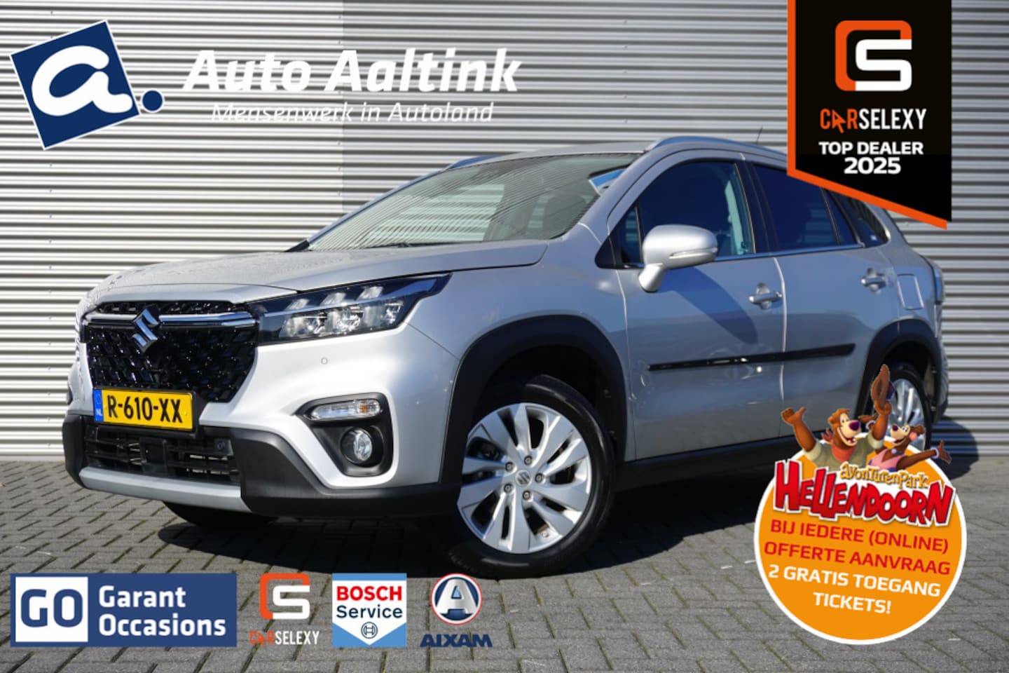 Suzuki S-Cross - 1.4 Boosterjet HYBRID Select ALLGRIP AUTOM. | ALLSEAS. | AFN. TREKHAAK | CAMERA - AutoWereld.nl