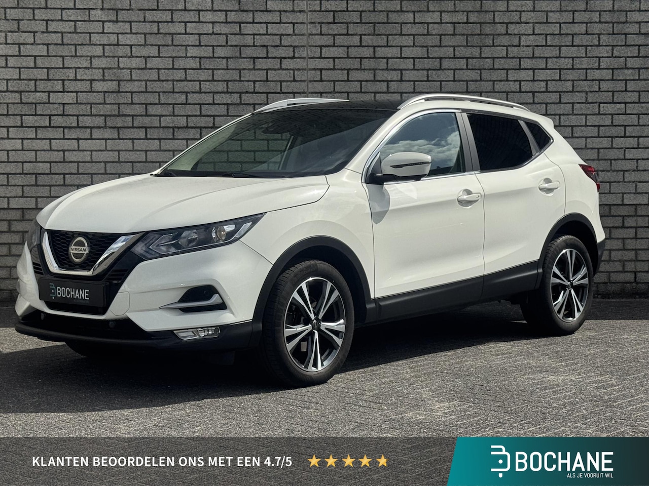 Nissan Qashqai - 1.2 N-Connecta | Automaat | Panoramadak | Trekhaak | 360° Camera | - AutoWereld.nl