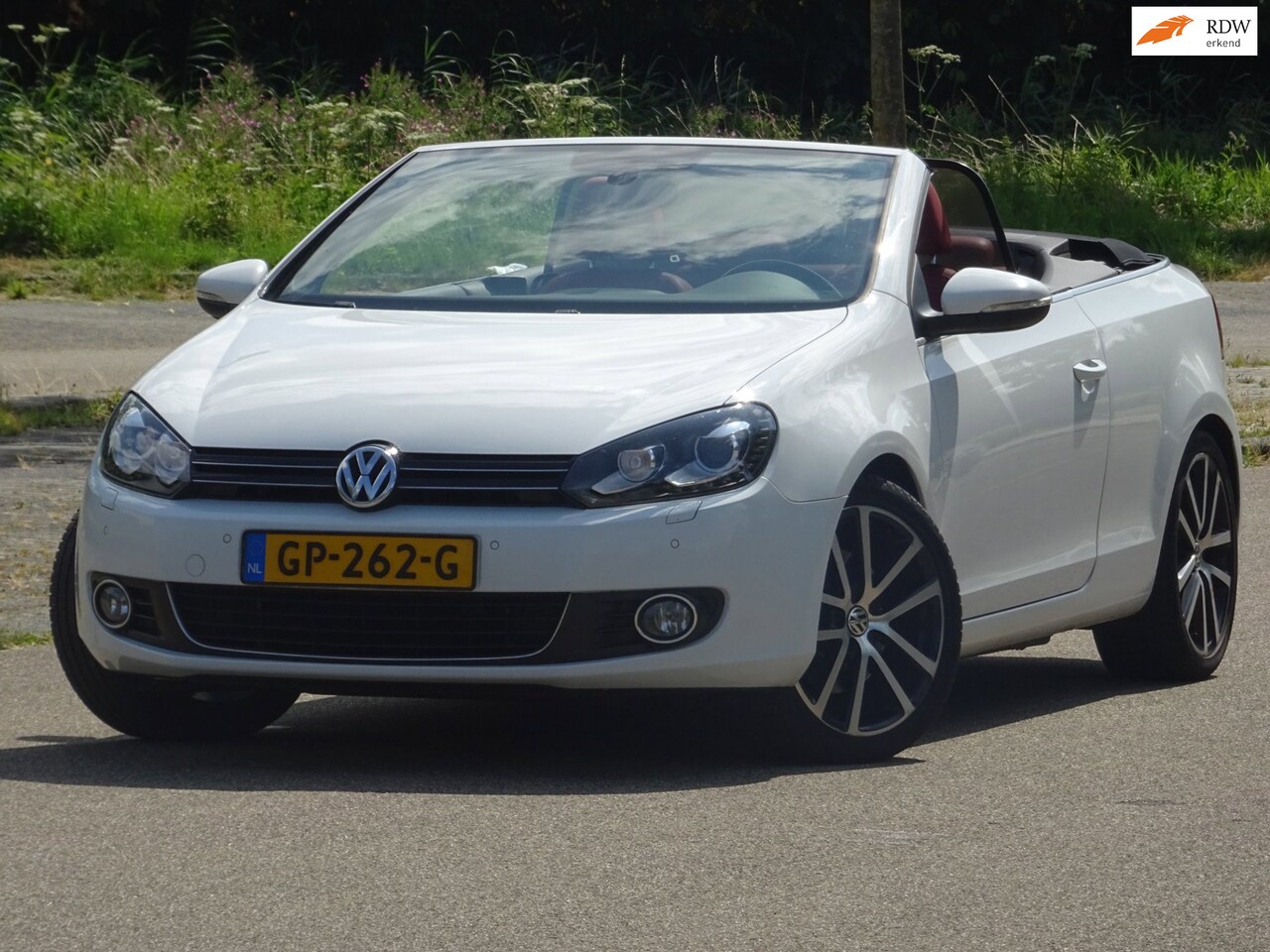 Volkswagen Golf Cabriolet - 1.4 TSI DSG LEER/NAVI/XENON/PDC - AutoWereld.nl