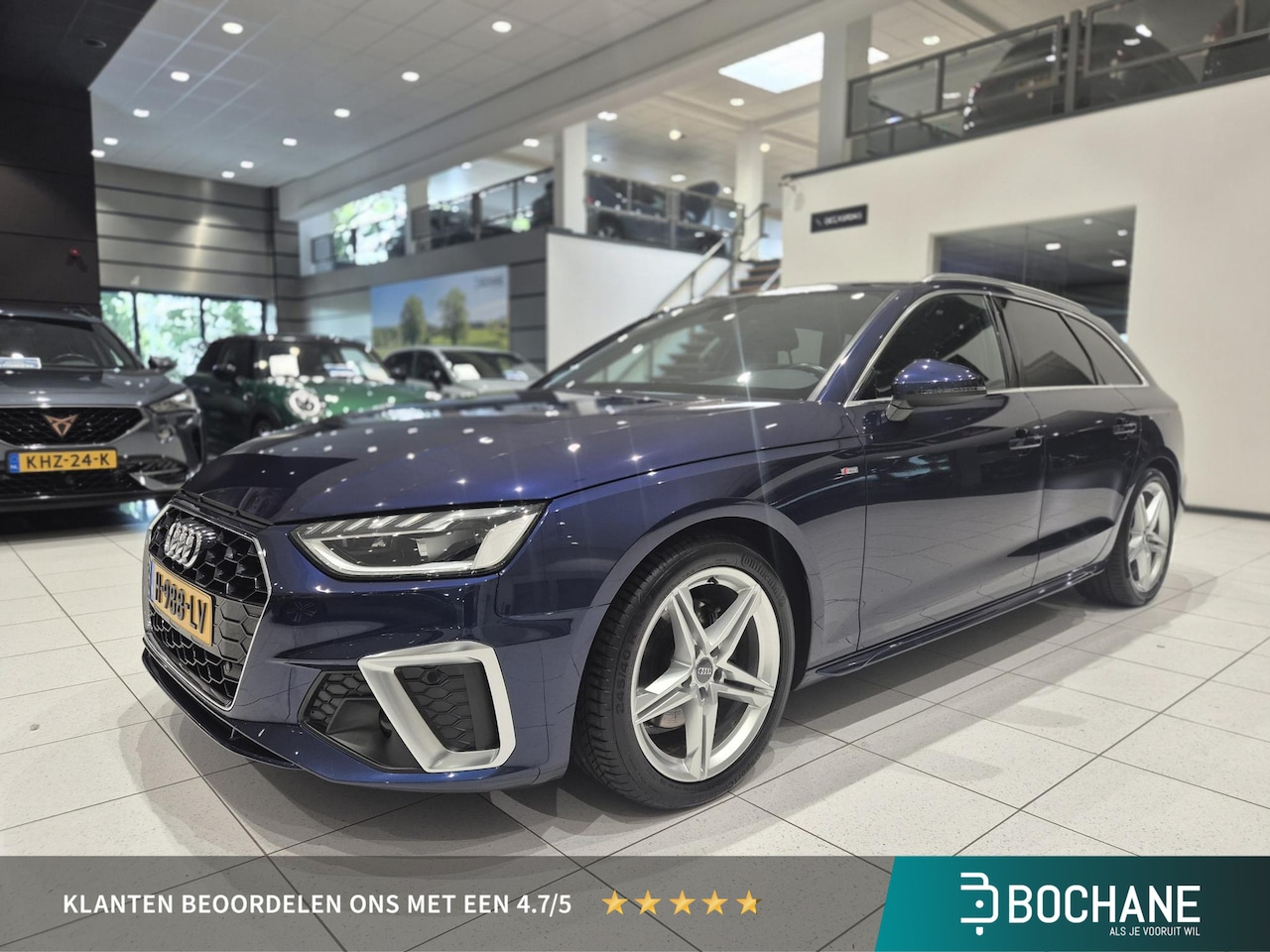Audi A4 Avant - 40 TFSI Launch edition Sport | S-Line | Trekhaak | Camera | Navigatie | Elektrische Achter - AutoWereld.nl