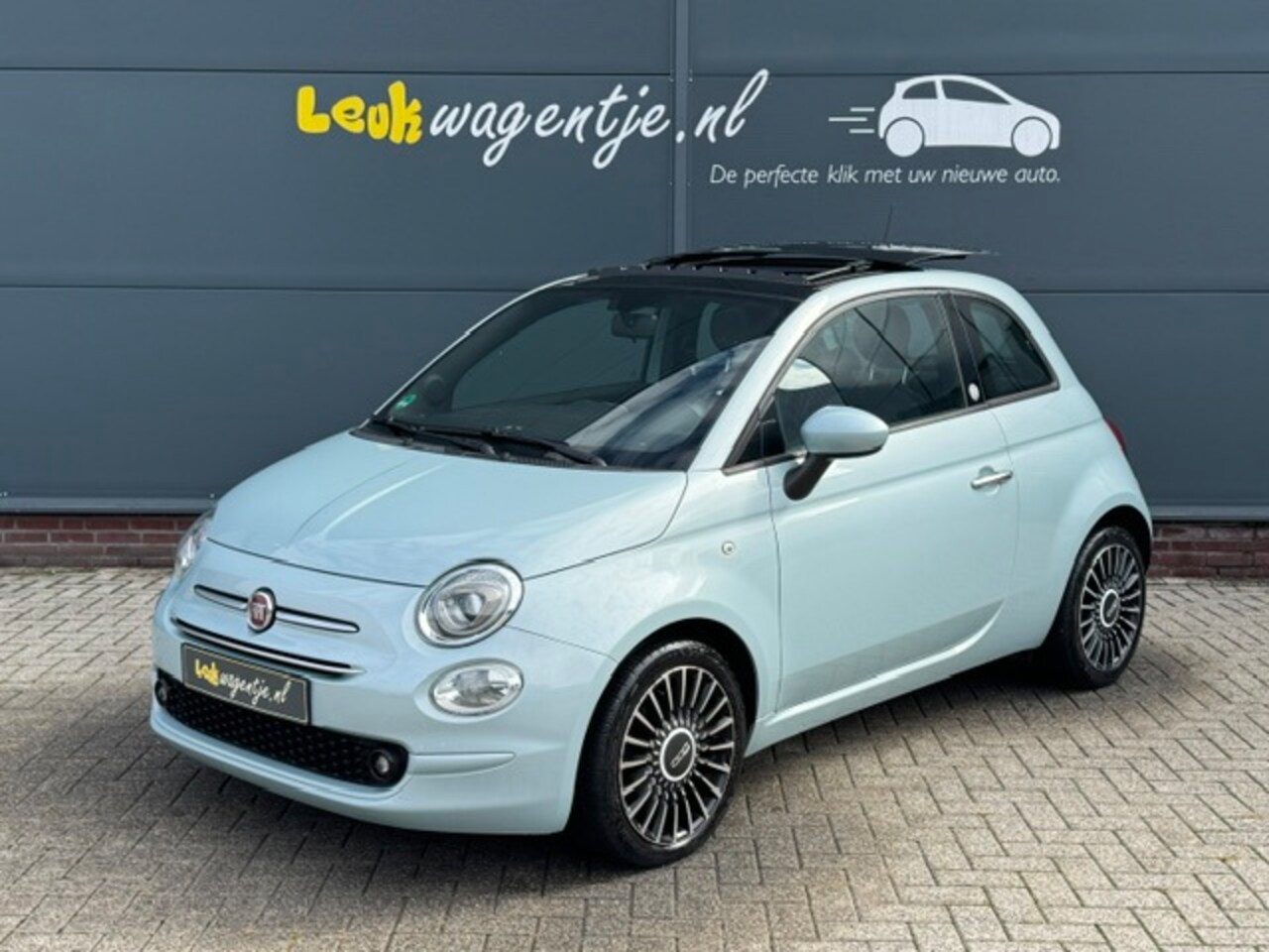 Fiat 500 - 1.0 Hybrid Launch Ed. *schuifdak *dealeronderhouden - AutoWereld.nl