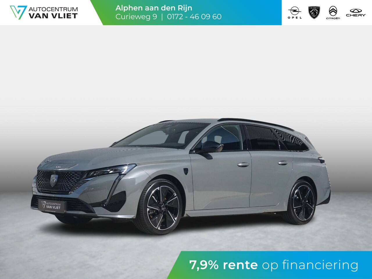 Peugeot e-308 SW - GT Avantage EV 54 kWh Elektrische achterklep l adaptief cruise control l 360 camera - AutoWereld.nl