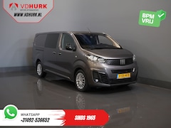 Fiat Scudo - 2.0 MJ 145 pk DC Dubbel Cabine Adapt.Cruise/ 2x Schuifdeur/ Keyless/ Carplay/ Navi/ 6 Pers