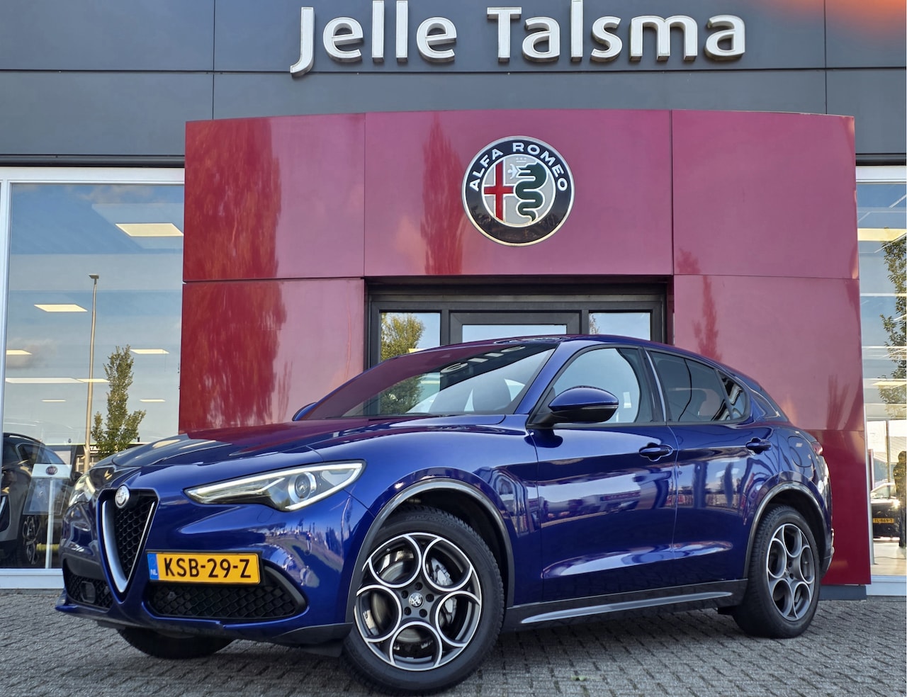 Alfa Romeo Stelvio - 2.0 T AWD Ti 19'' Lm velgen | Apple/Android Carplay - AutoWereld.nl