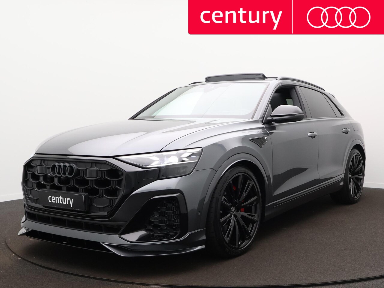 Audi Q8 - 60 TFSI e Quattro S Line | ABT stylingspakket | trekhaak | B&O | advanced onderstel | pano - AutoWereld.nl