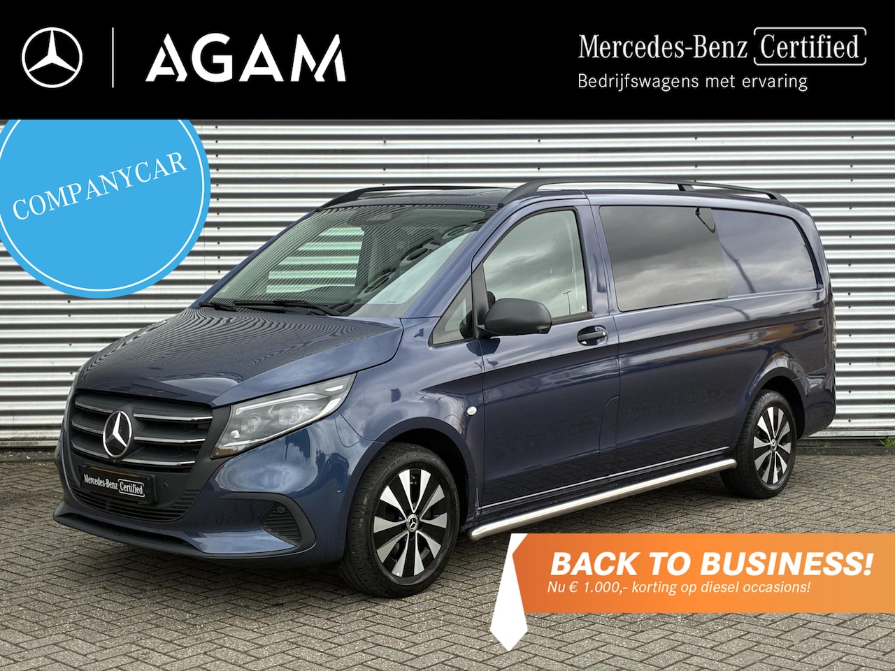 Mercedes-Benz Vito - 114 CDI Dubbele Cabine Select | Facelift-Model | Veel Extra's - AutoWereld.nl