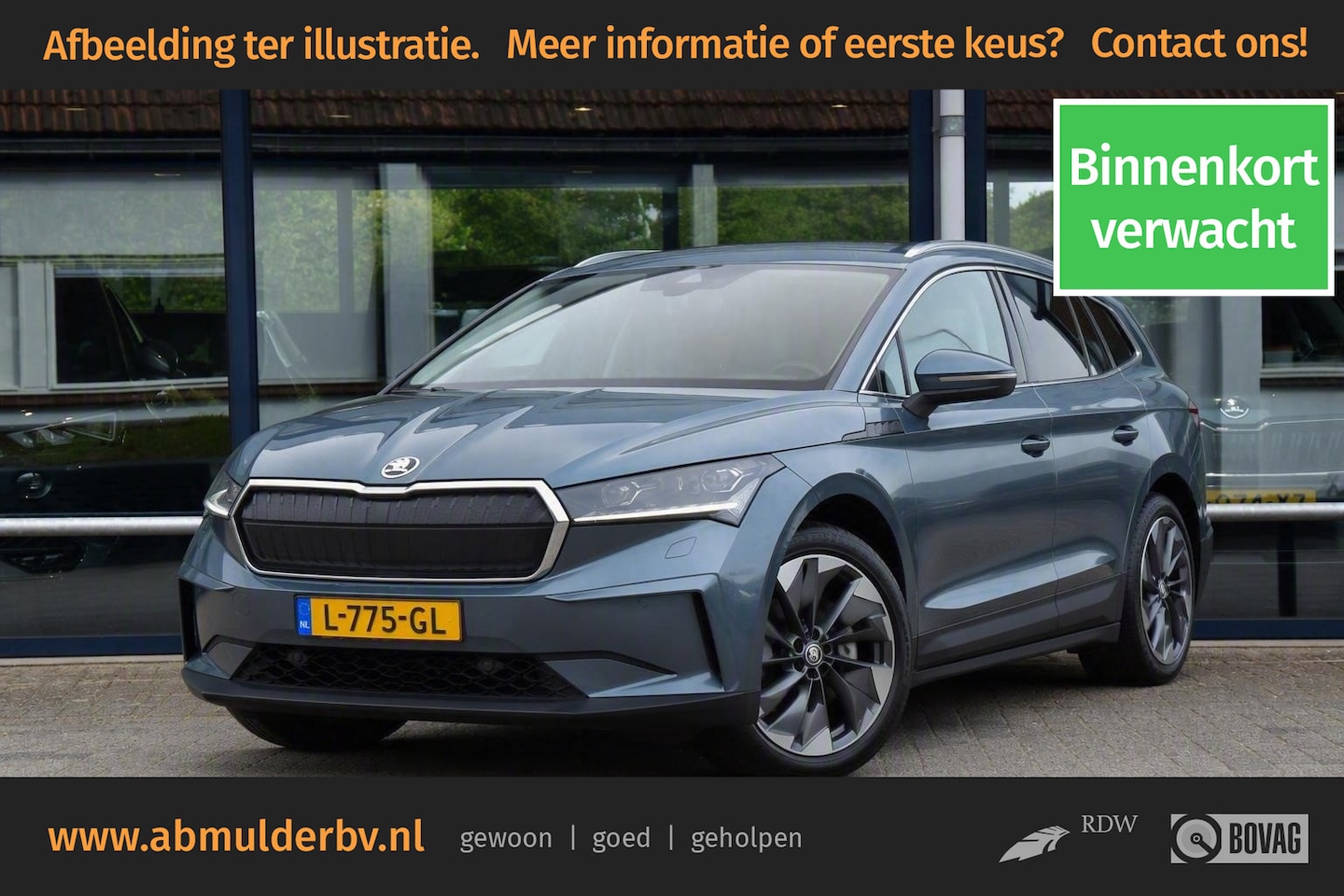 Skoda Enyaq iV - 80 | Trekhaak | Warmtepomp | Apple Carplay/Android Auto | Adaptive Cruise Control | Stuurw - AutoWereld.nl