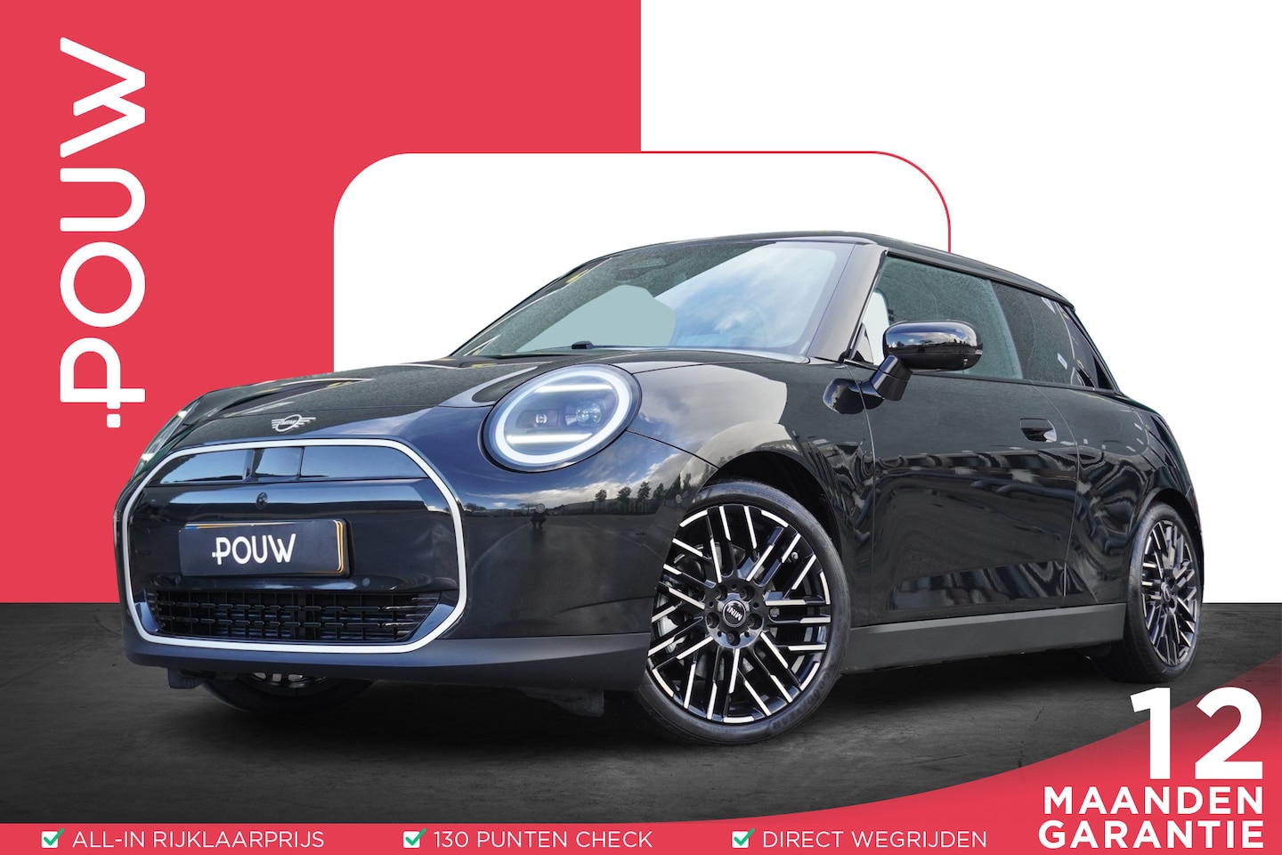 MINI 3-Deurs - Cooper E 184pk Favoured L 40.7 kWh | Harman / Kardon | Panoramadak | Head-up Display | App - AutoWereld.nl