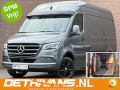 Mercedes-Benz Sprinter - 317CDI 170PK L2H2 RWD 9G-Tronic / Tachograaf / Inrichting / LED / Euro6