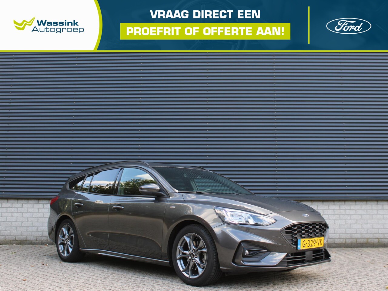 Ford Focus Wagon - ST-Line Business 125pk I Adaptive Cruise Control I Navigatie I Parkeersensoren Voor & Acht - AutoWereld.nl