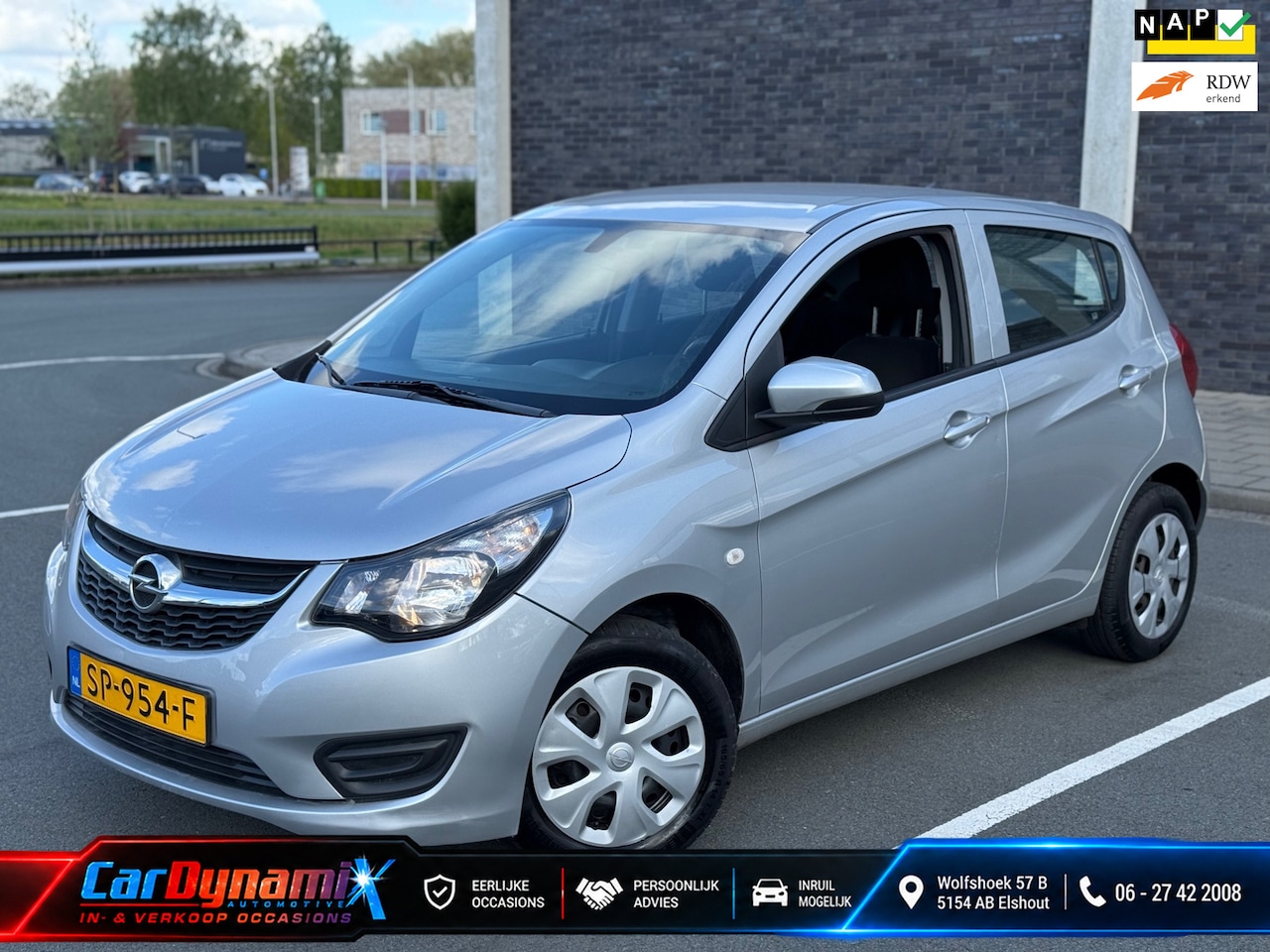 Opel Karl - 1.0 ecoFLEX Edition | 1e Eig. | Cruise | Airco | APK 2027 | Nette Fijne Auto - AutoWereld.nl
