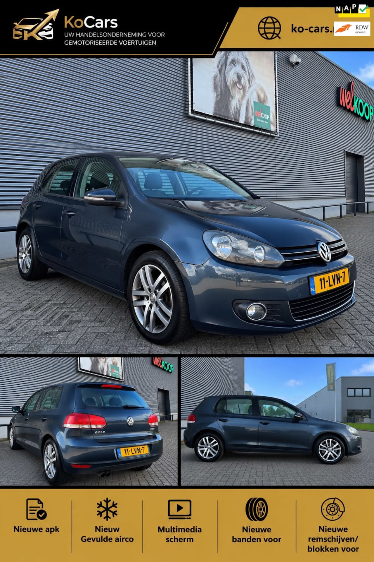 Volkswagen Golf - / Nwe Apk / Airco / Carplay - AutoWereld.nl