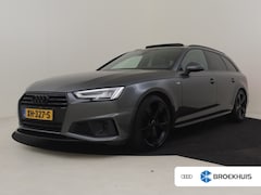 Audi A4 Avant - 40 TFSI Sport S line edition 190PK AUTO | Trekhaak afneembaar | Elektr glazen pano-dak | S