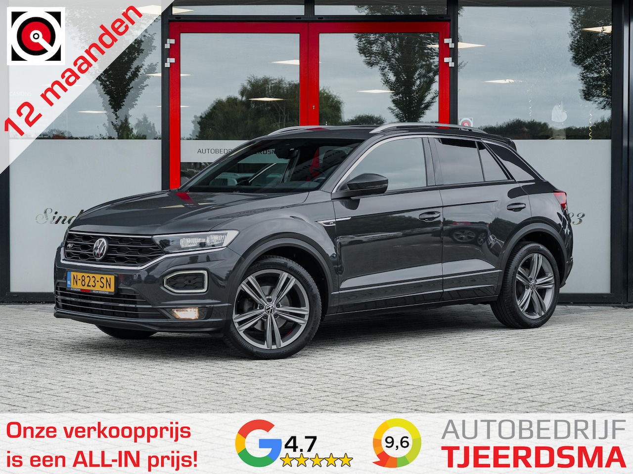 Volkswagen T-Roc - 1.5 TSI Sport Business R | R-Line | Trekhaak | Virtual Cockpit | Navigatie | Apple Carplay - AutoWereld.nl