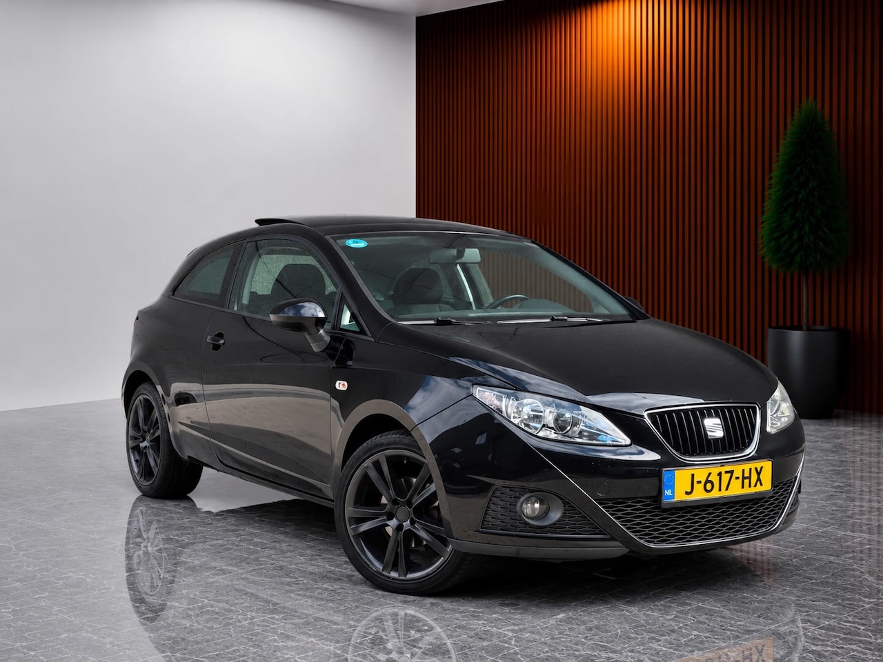 SEAT Ibiza SC - 1.6 Reference Sport (LANGE APK, PANORAMADAK, MULTIMEDIA, BLEUTOOTH, ELEKT RAMEN, GOED ONDE - AutoWereld.nl