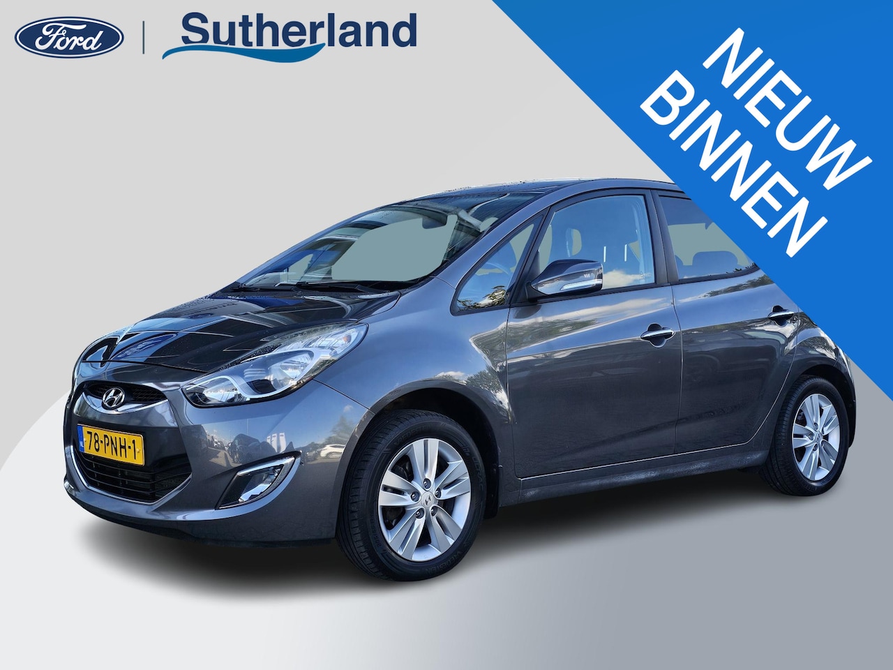 Hyundai ix20 - 1.6i i-Vision Automaat | Hoogzitter | Perfect onderhouden | Climate control | Navigatie | - AutoWereld.nl