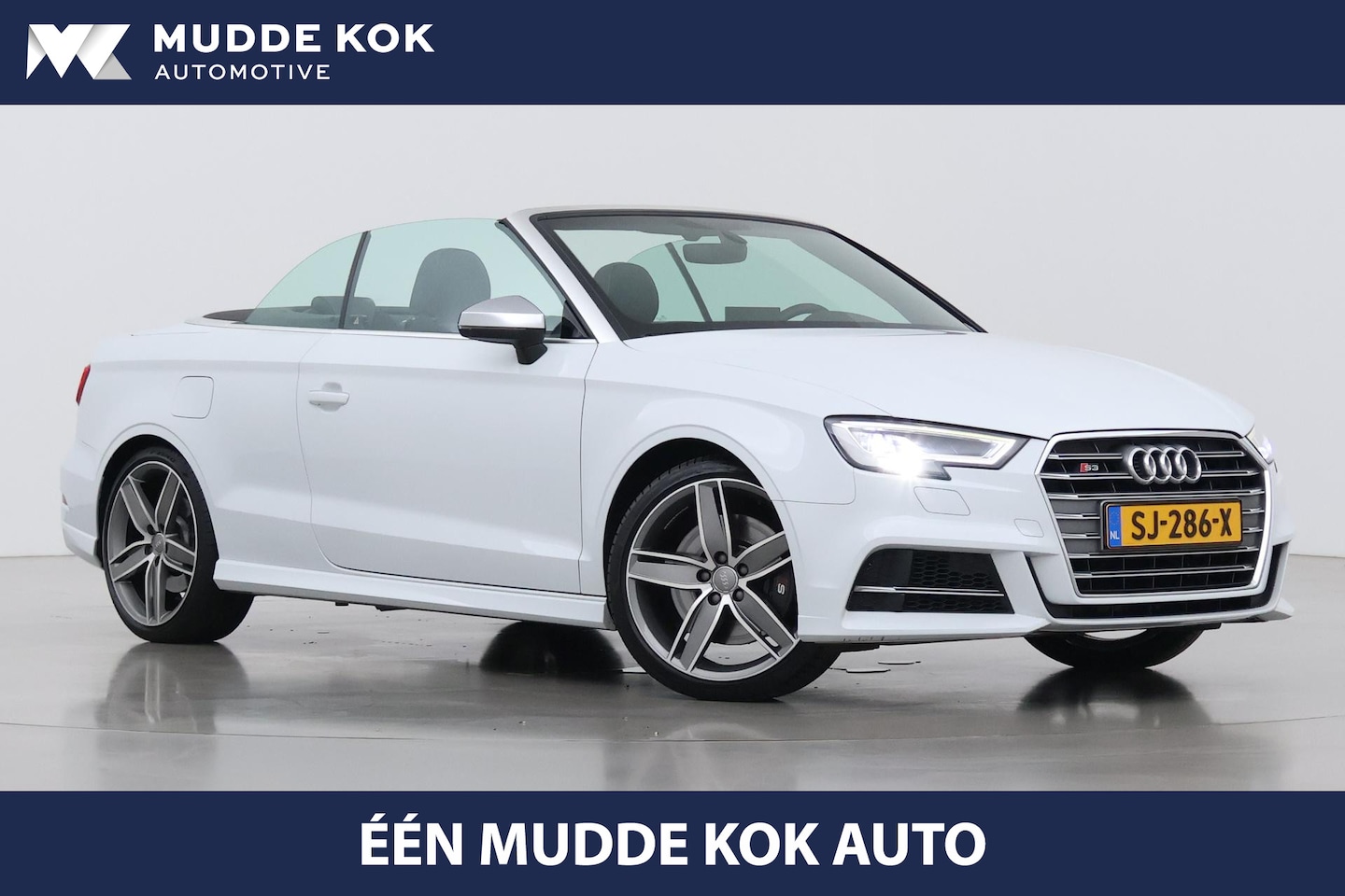 Audi A3 Cabriolet - 2.0 TFSI S3 Quattro Pro Line Plus | Leder/Alcantara | Matrix LED | Stoel + Nekverwarming | - AutoWereld.nl