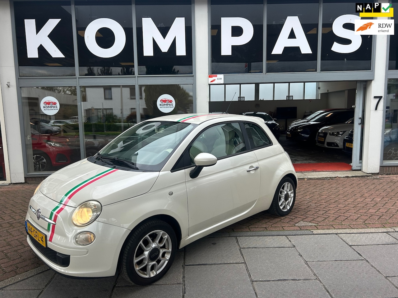 Fiat 500 - 1.2 Pop |NAP|Apk 2027|Elektrische Ramen|Lichtmetalen Velgen| - AutoWereld.nl