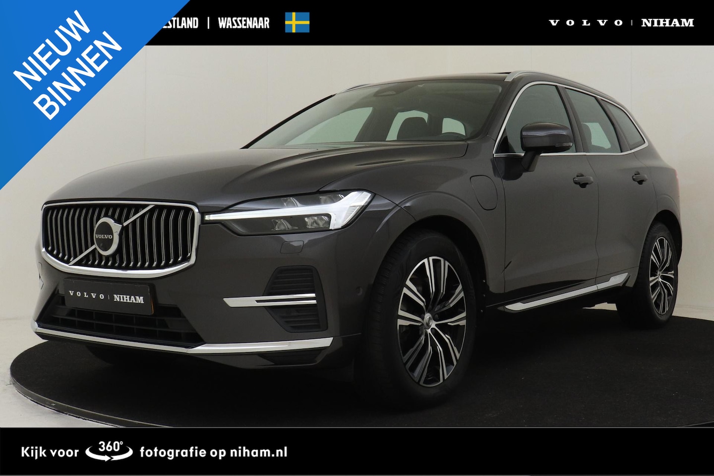 Volvo XC60 - T6 PLUG-IN HYBRID AWD INSCRIPTION *LONG RANGE!* -PANO.DAK|HARMAN/KARDON|LUCHTVERING|360°CA - AutoWereld.nl