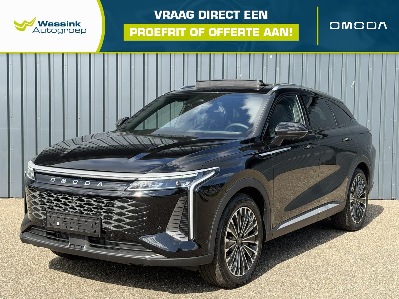 Omoda 9 - 1.5T-GDi SHS-P Premium 5p | Elektrisch verstelbare voorstoelen | Panoramadak/schuifdak | L - AutoWereld.nl