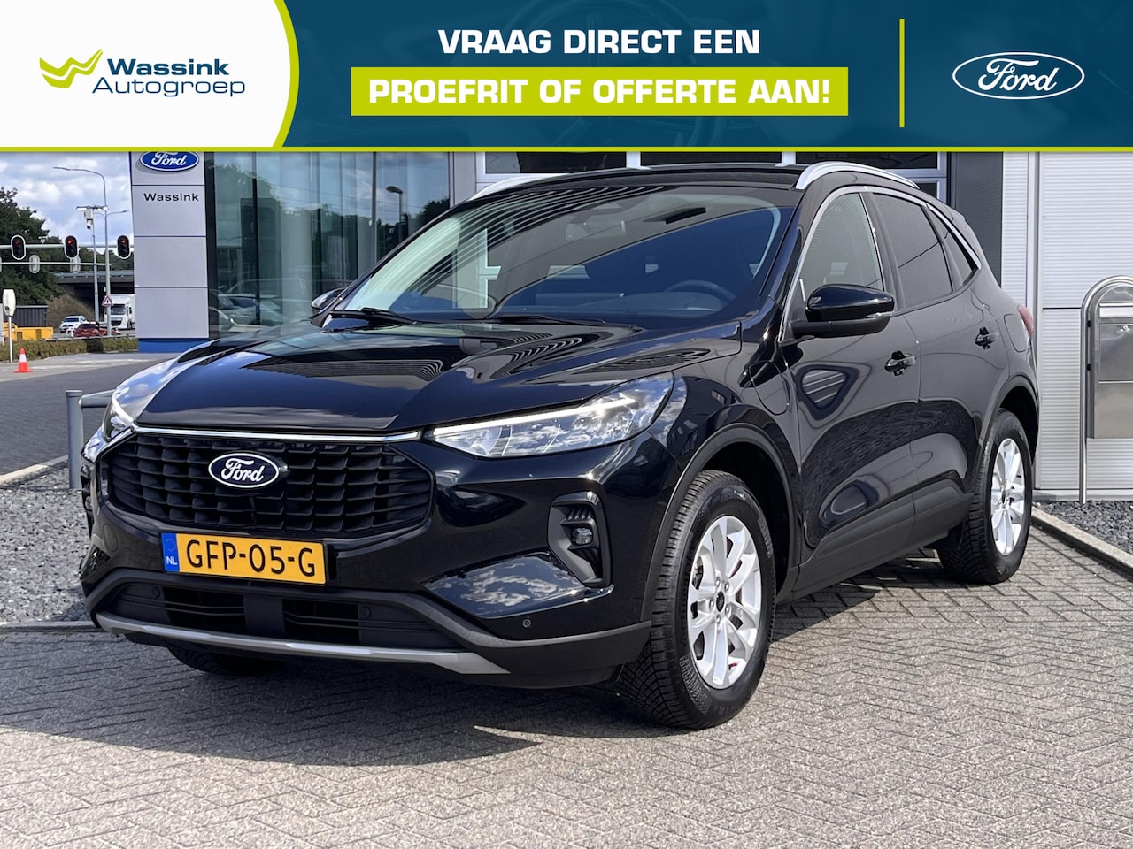 Ford Kuga - 2.5 PHEV Titanium Electrische Trekhaak 2100 KG | Navigatie | Parkeer camera | - AutoWereld.nl