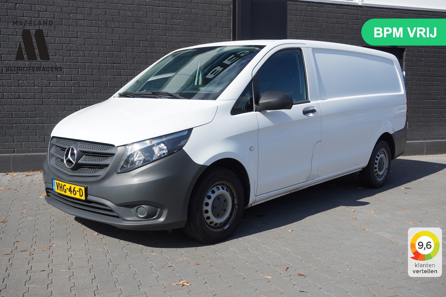 Mercedes-Benz Vito - 116 CDI Lang EURO 6 - Airco - Cruise - Trekhaak - €16.900,- Excl. - AutoWereld.nl