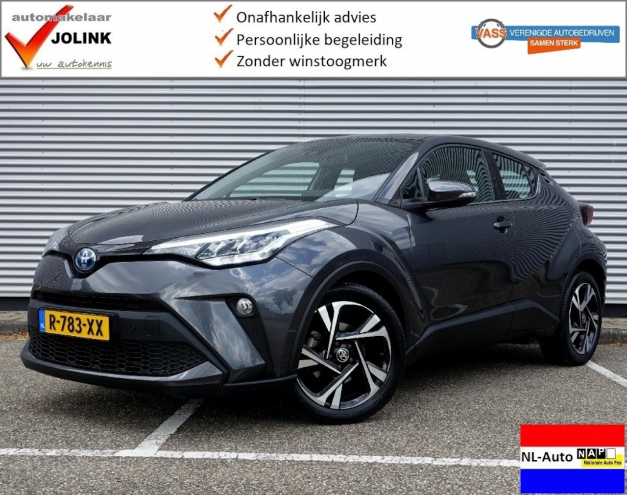 Toyota C-HR - 1.8 Hybrid Dynamic I NL-Auto I 100% dealer I 10 jaar garantie I LED I Android/Apple I - AutoWereld.nl