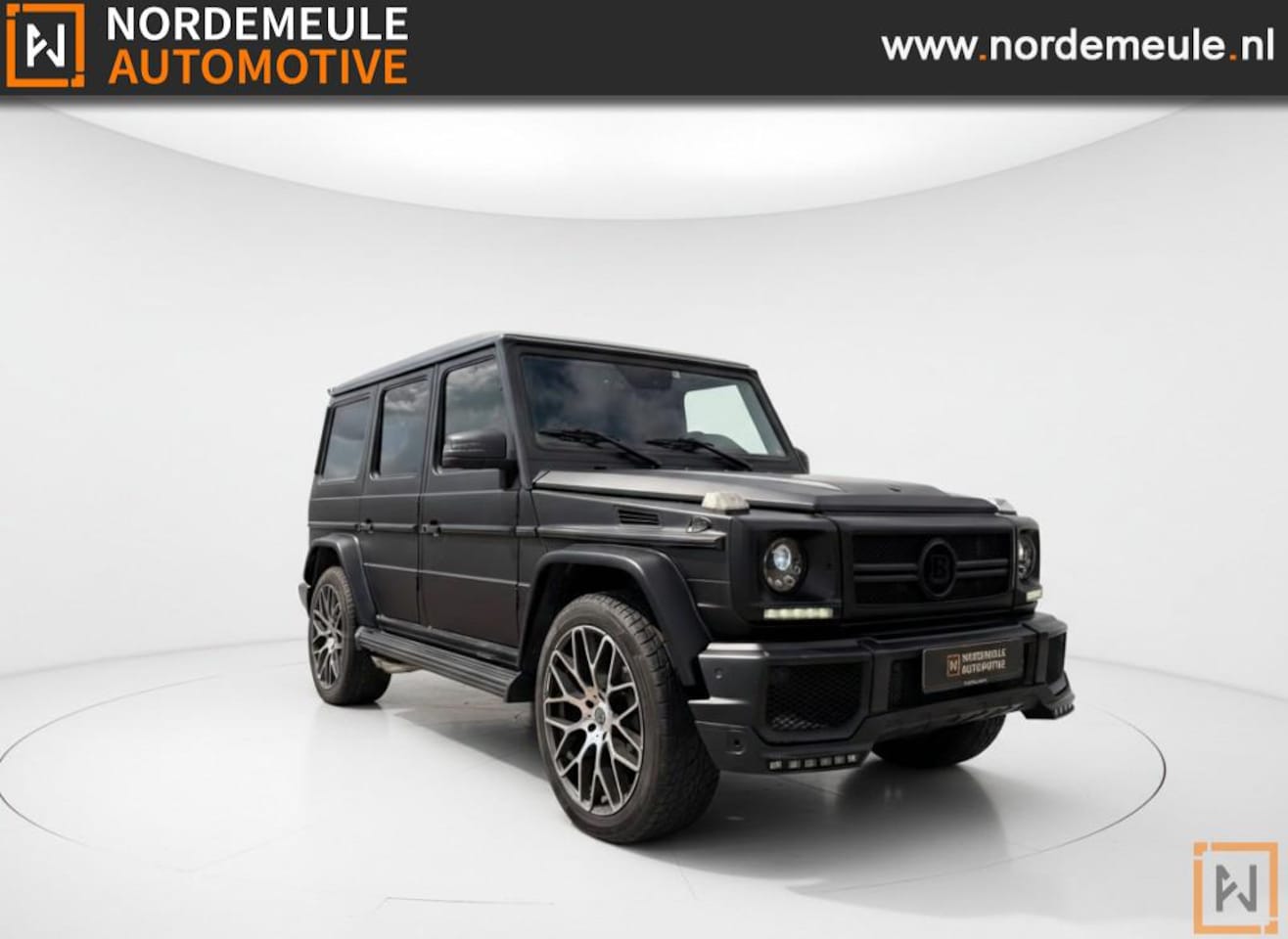 Mercedes-Benz G-klasse - 500 BRABUS PAKKET. MEMORY, SCHUIF KANTEL, AUT - AutoWereld.nl