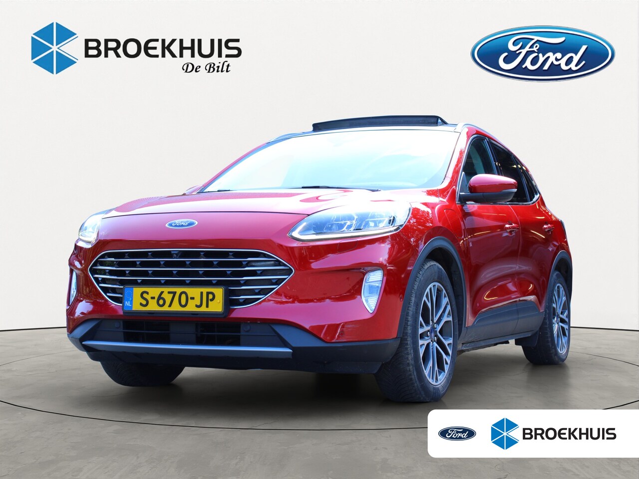 Ford Kuga - 2.5 PHEV ST-Line X | PANORAMA DAK | ADAPTIVE CRUISE | TREKHAAK | DEALER OH! | CAMERA | STA - AutoWereld.nl