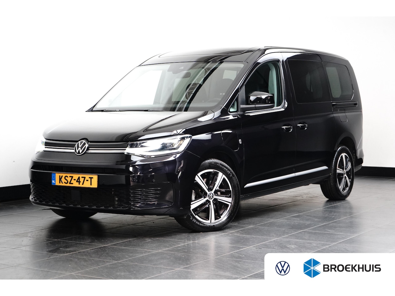 Volkswagen Caddy Maxi - 1.5 TSI 115PK DSG-6 PHEV | TREKHAAK | PANORAMADAK | 1400KG TREKGEWICHT | NAVIGATIE | 17 IN - AutoWereld.nl