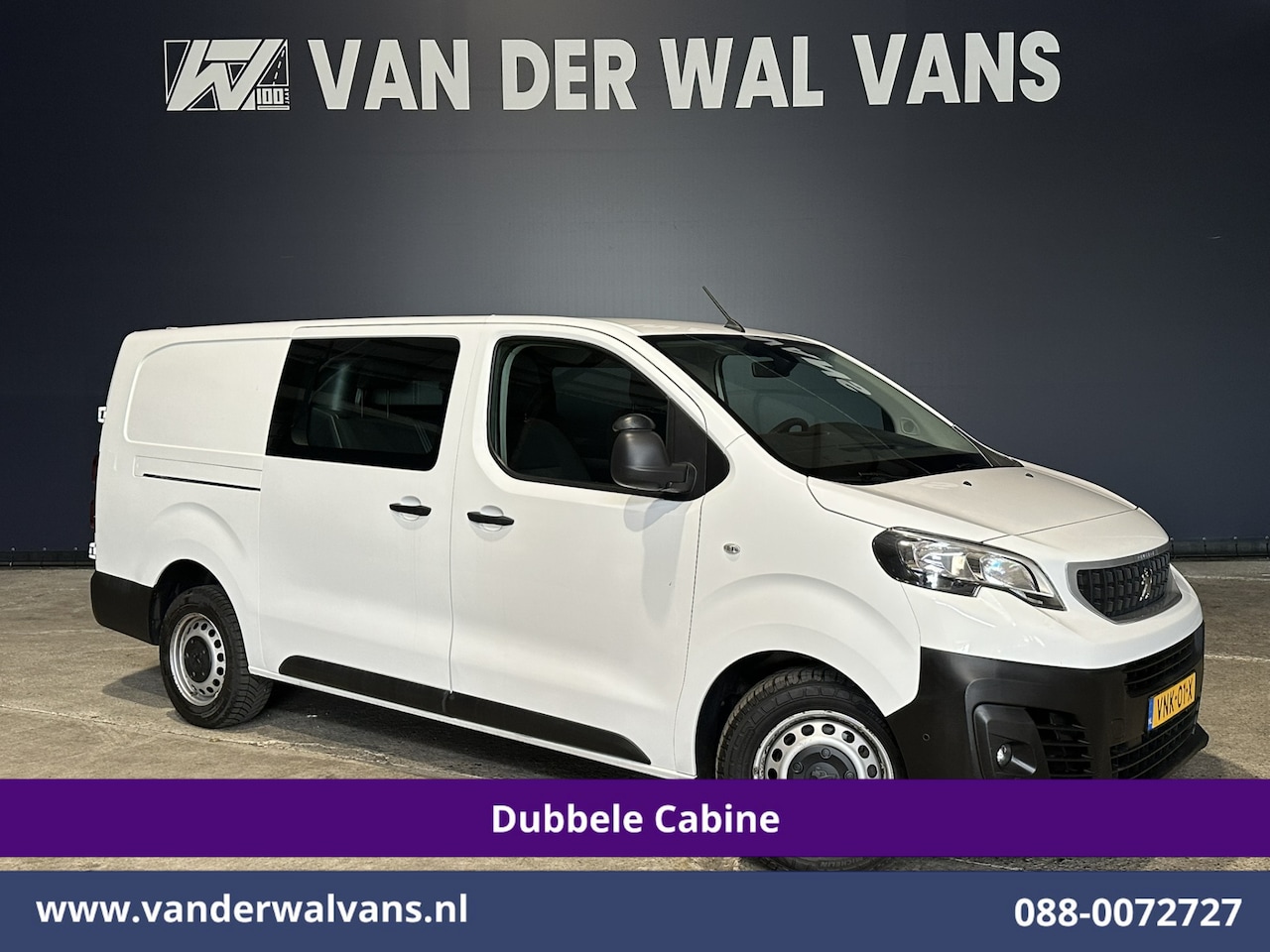 Peugeot Expert - 2.0 BlueHDI 123pk L3H1 Dubbele Cabine Euro6 Airco | 5-Zits | Camera | Navigatie | Apple Ca - AutoWereld.nl