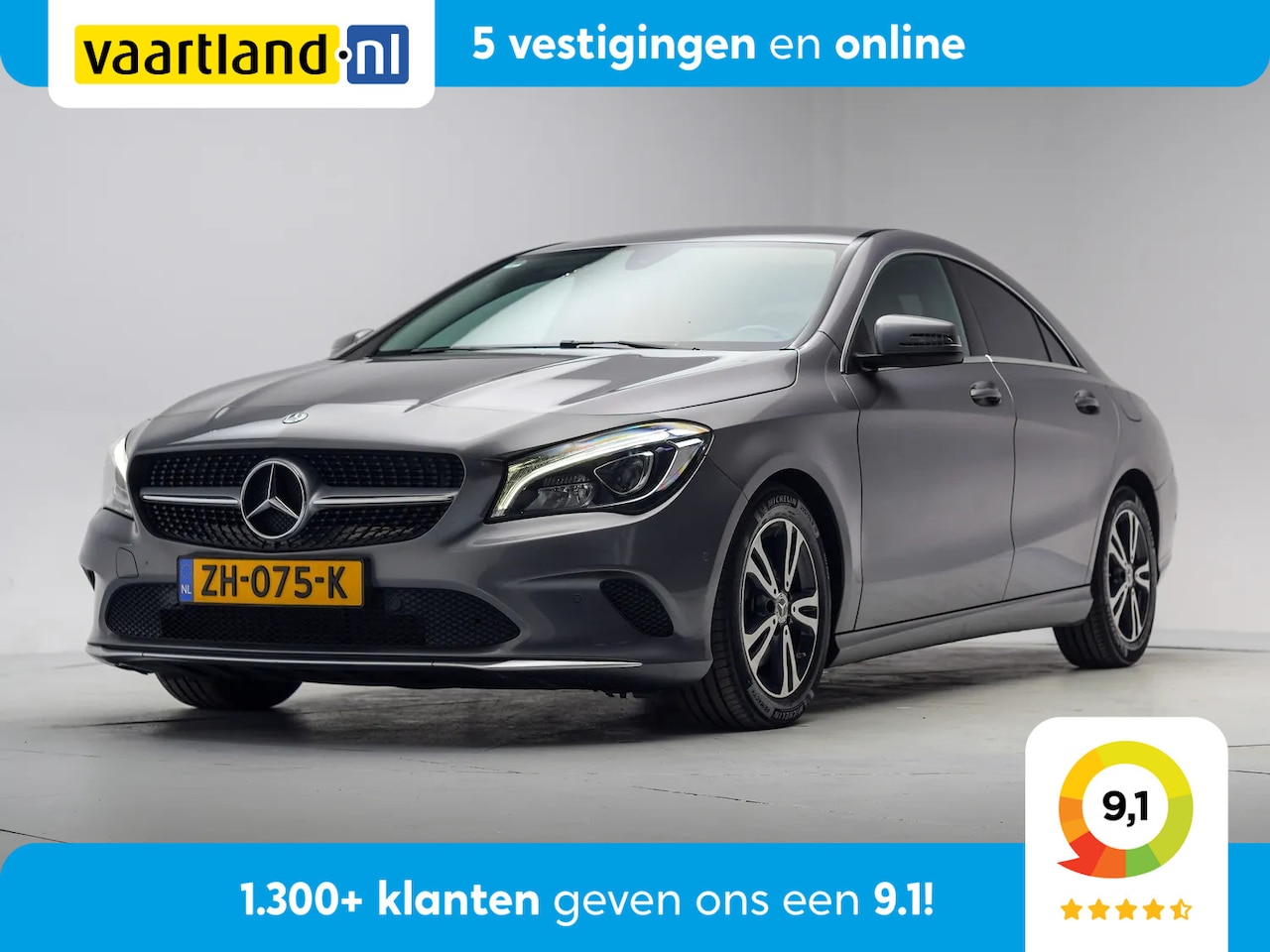 Mercedes-Benz CLA-Klasse - 180 Ambition Aut. [ LED Camera Sportstoelen Navi ] - AutoWereld.nl