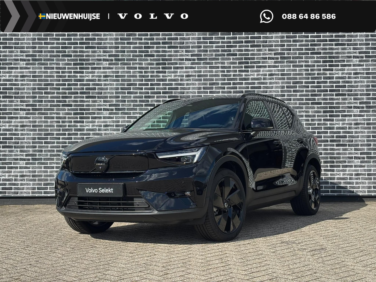Volvo EX40 - Single Motor Extended Range Plus Black Ed. 82 kWh | Adaptieve Cruise Control | Harman Kard - AutoWereld.nl